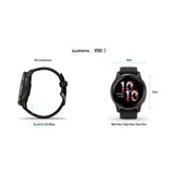 Garmin Venu 2 smartwatch Slate Black - British product