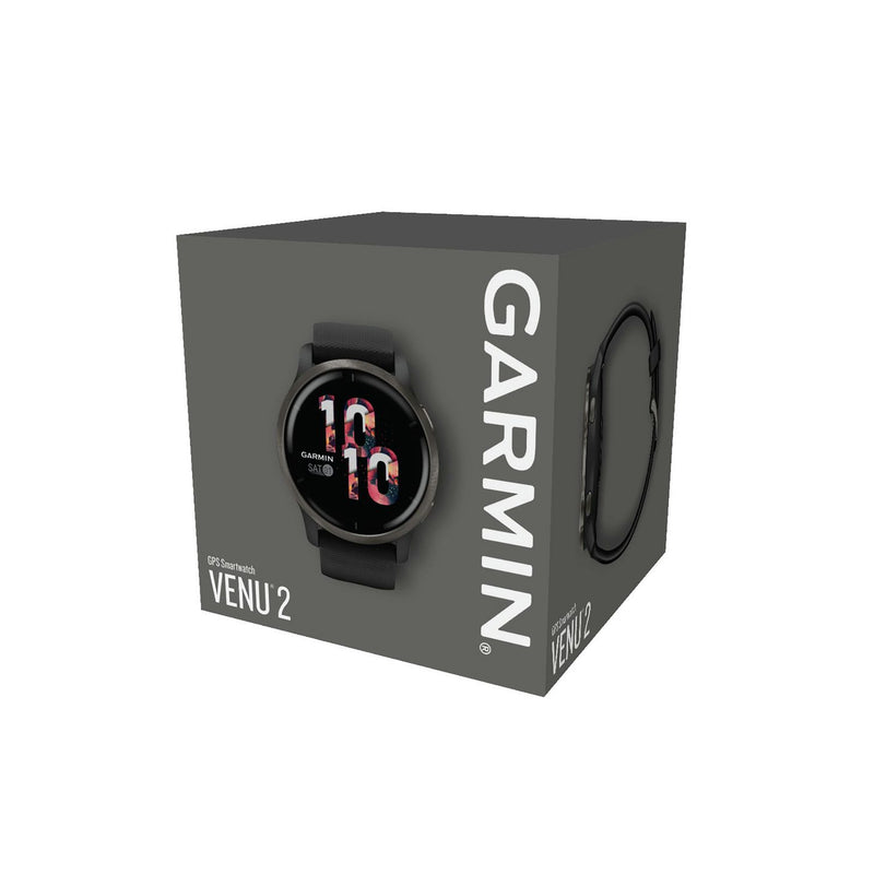 Garmin Venu 2 smartwatch Slate Black - British product