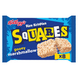 Kellogg's Rice Krispies Squares Marshmallow Bars 8x Cereals ASDA   