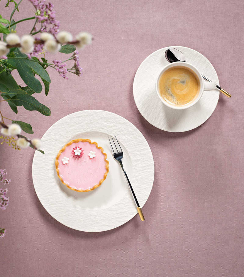 Villeroy & Boch Manufacture Rock porcelain dinner plate set (British brand)