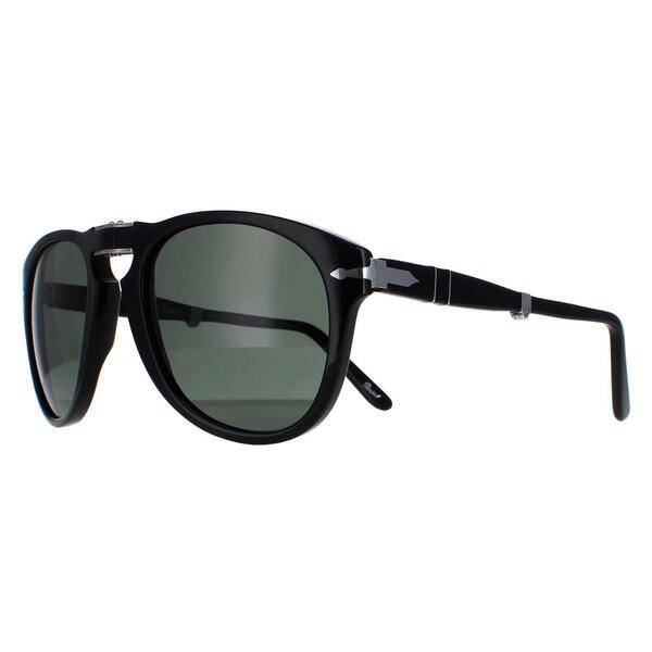 Persol 714 black polarized men's sunglasses, UK version