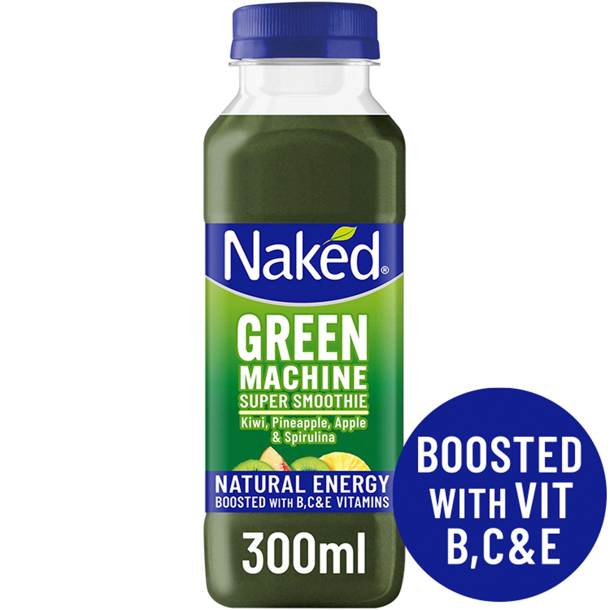 Naked Green Machine Super Smoothie 300ml All chilled juice Sainsburys   