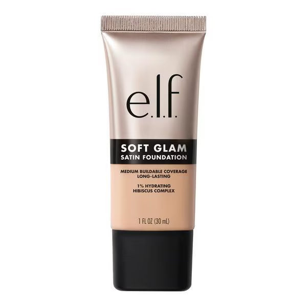e.l.f. Soft Glam Satin Foundation 25 Light Neutral 30ml - British product