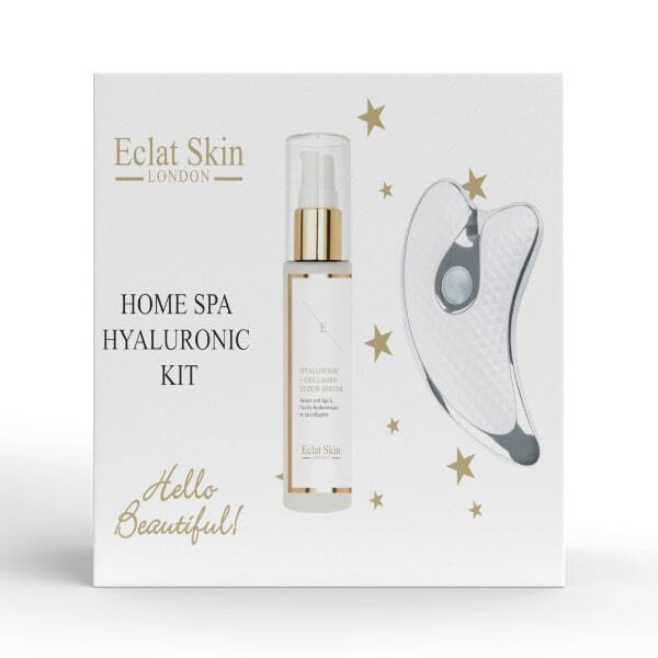 Home spa Hyaluronic Kit ( SONIC GuaSHA + H Serum) GOODS Superdrug   