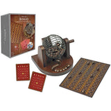 Ambassador Deluxe Wood Veneer Bingo Set (British brand)
