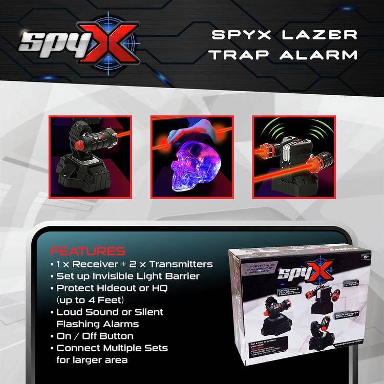 Spy X Lazer Trap Alarm (British brand)