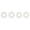 Superdrug Spiral Clear Elastics 4 Pack (British brand)