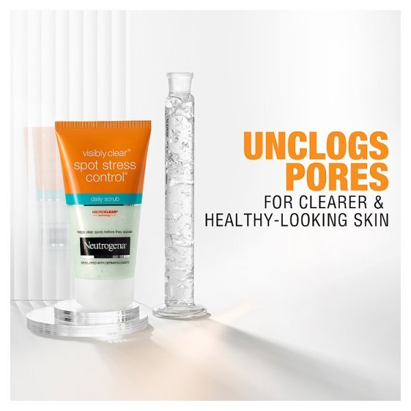 Neutrogena Visibly Clear Spot Stress Control Daily Scrub GOODS Superdrug   