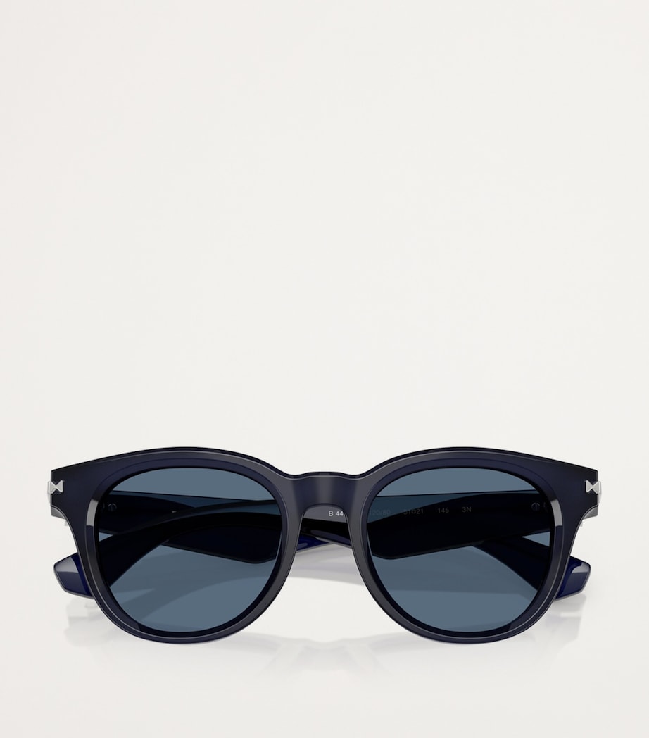 Burberry acetate round sunglasses - British product