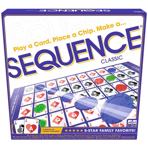 Goliath Sequence Game board game (British brand)