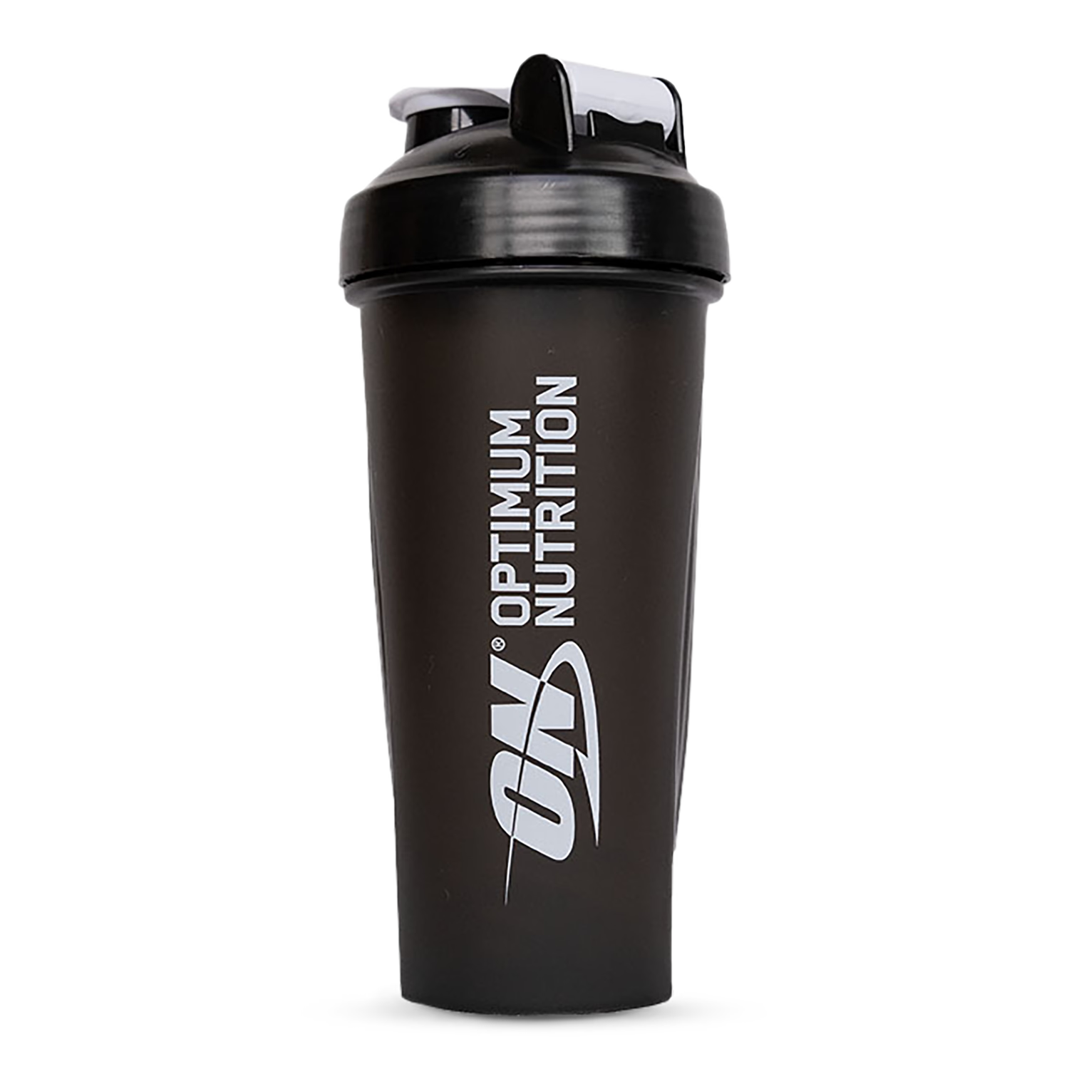 Optimum Nutrition shaker jet-black 600ml, imported from the UK