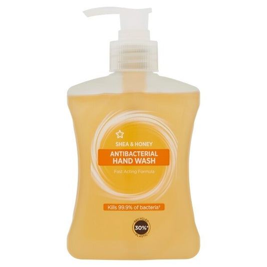 Superdrug Antibacterial Nourish Honey & Shea Handwash 250ml