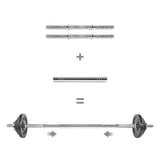 Phoenix Fitness dumbbell handles and connector set (British brand)