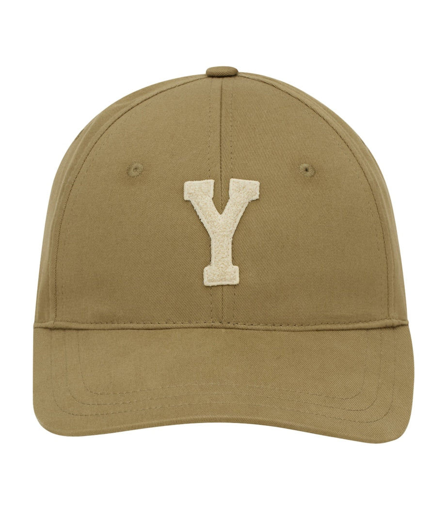 Saint Laurent luxury varsity Y baseball cap - British product
