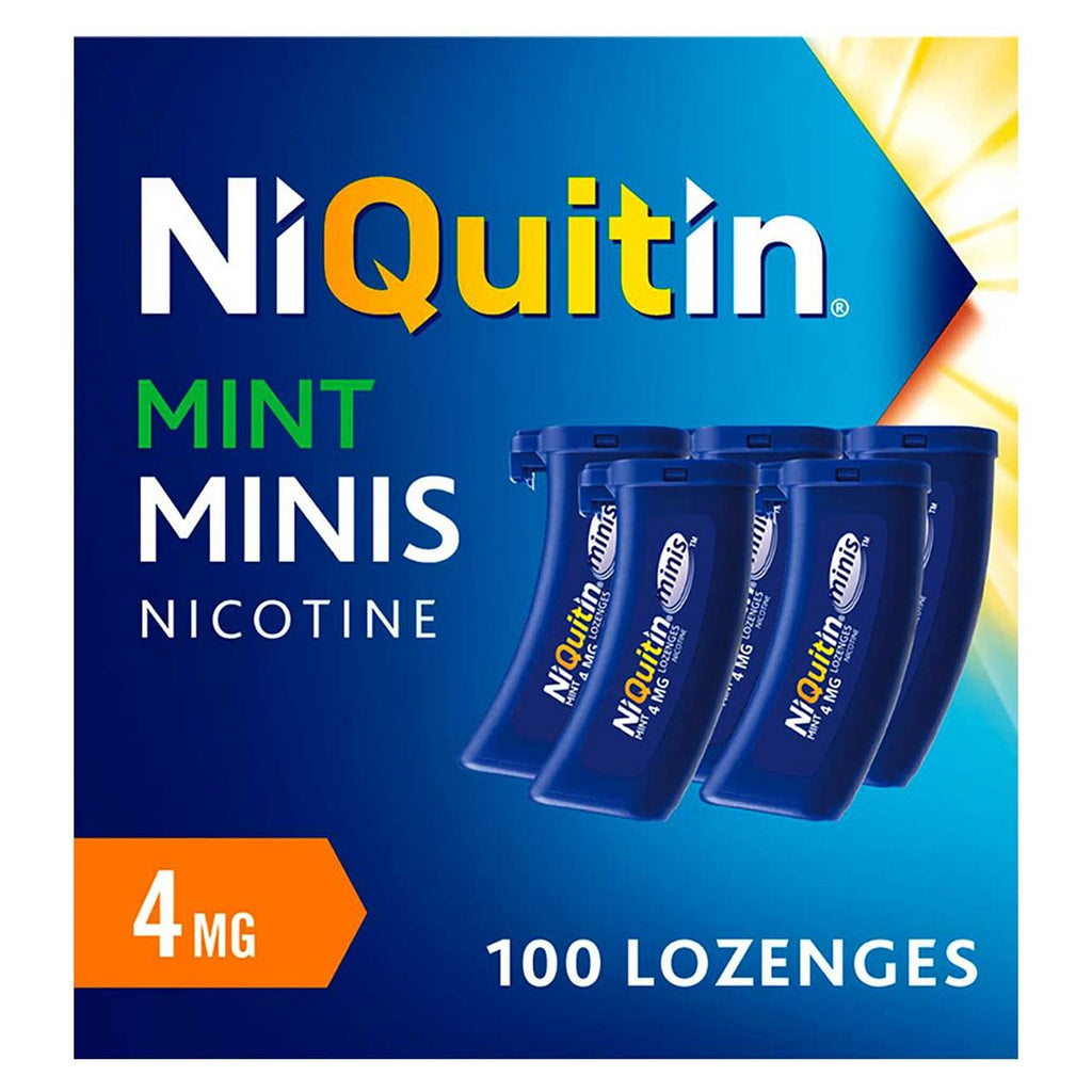 NiQuitin Minis Mint 4mg - 100 Lozenges