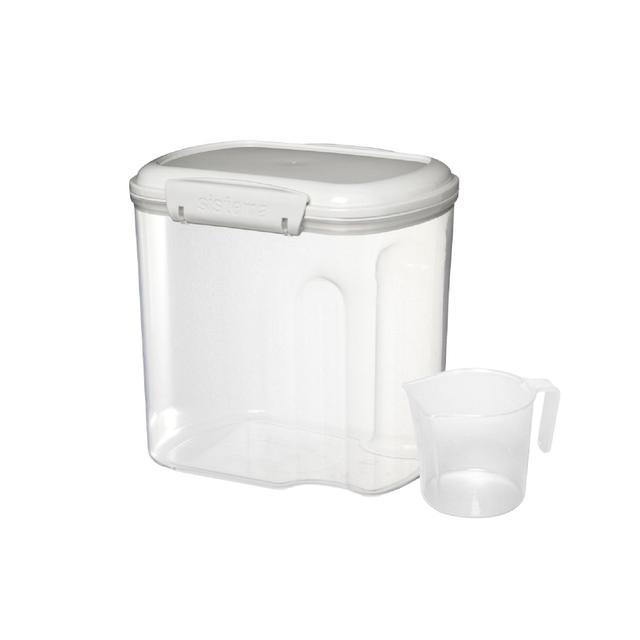 Sistema Bakery Dry Ingredients Storage with Measuring Cup 2.4L Tableware & Kitchen Accessories M&S   