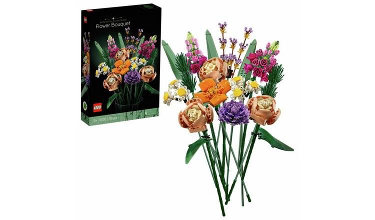 LEGO Creator Expert Flower Bouquet Set for Adults 10280