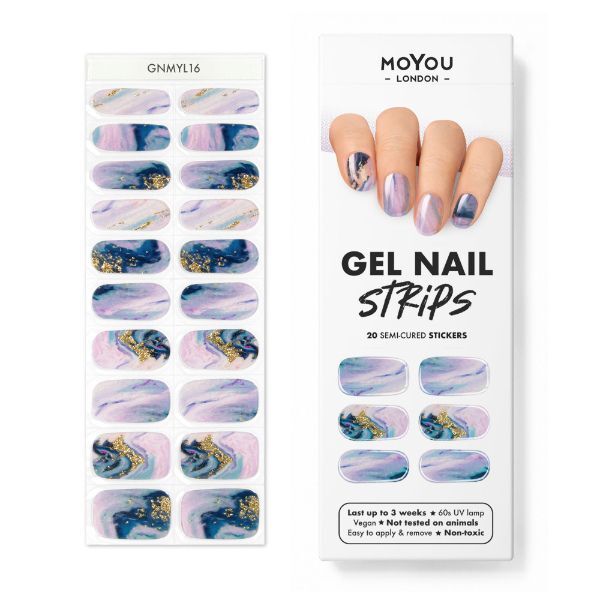 MoYou-London Gel Nail Strip - Marble Cake GOODS Superdrug   