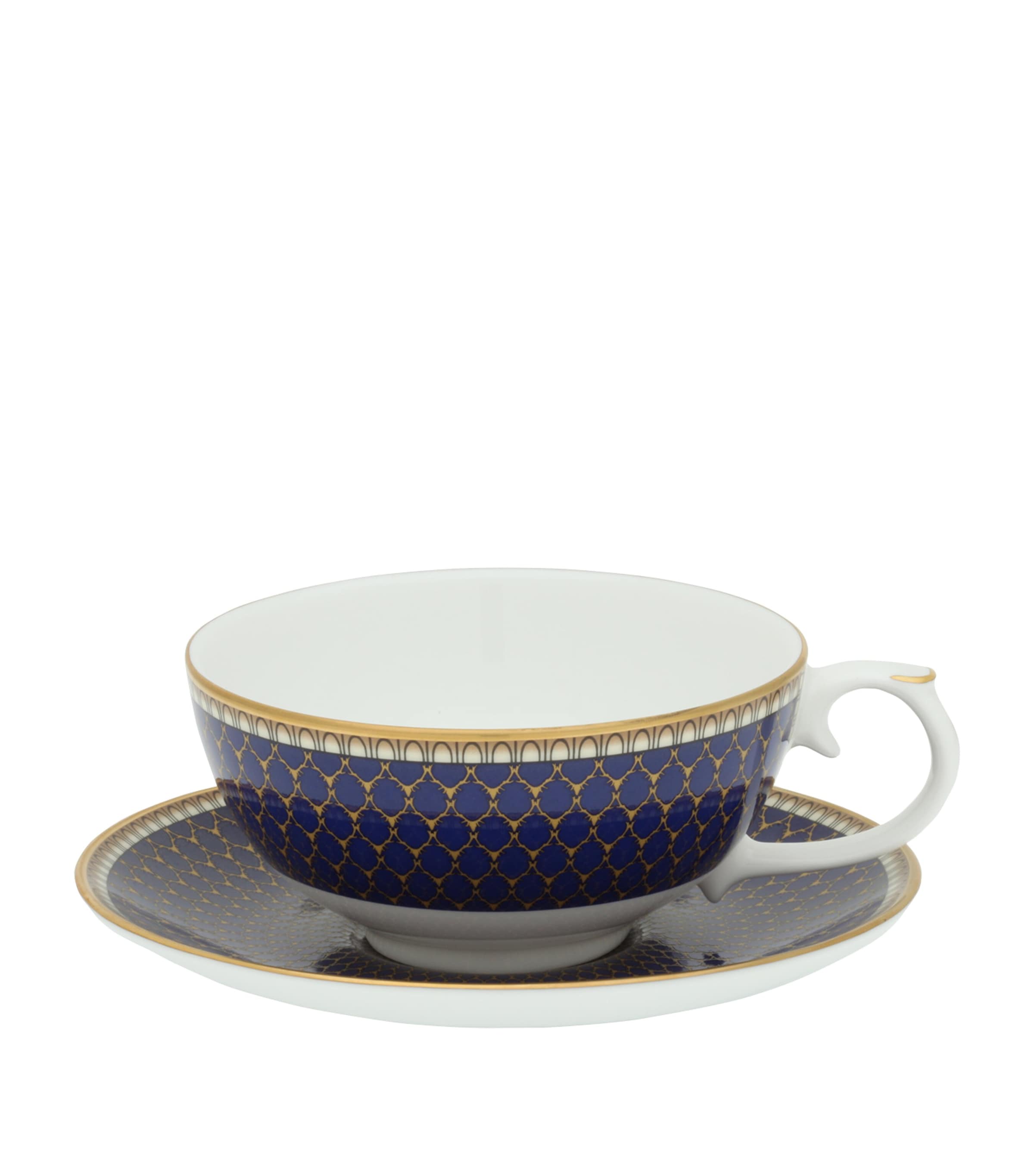 Halcyon Days Antler Trellis tea set, UK version