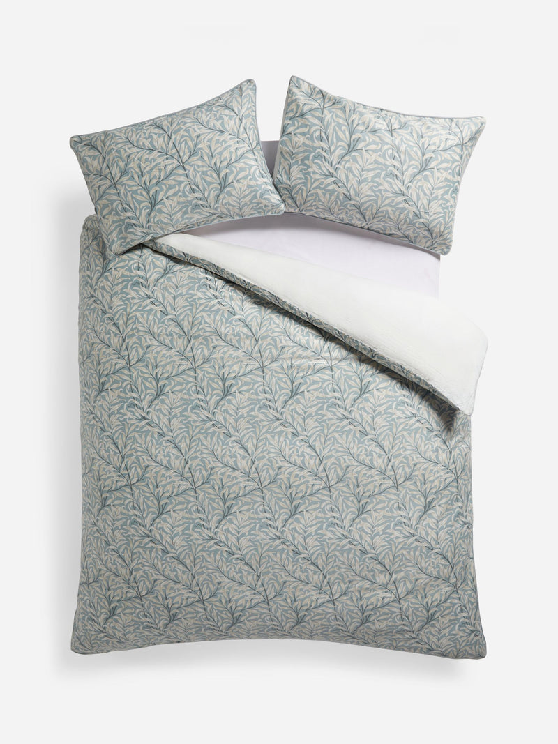 Clarke & Clarke Willow Boughs William Morris 200 Thread Count Duvet Cover and Pillowcase Set