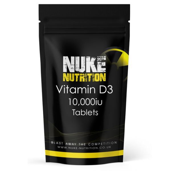 Nuke Nutrition Vitamin D3 Tablets 10,000iu -60ct