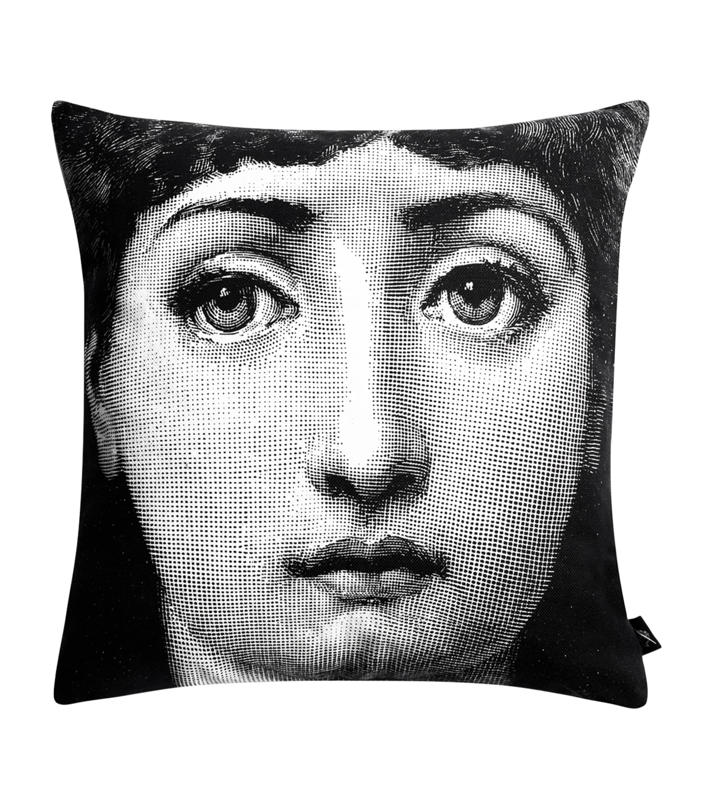 Fornasetti Tema e Variazioni No. 1-6 cushion 40cm x 40cm - British product