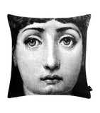 Fornasetti Tema e Variazioni No. 1-6 cushion 40cm x 40cm - British product