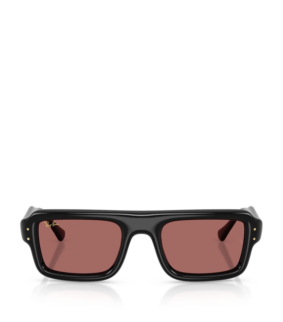 Ray-Ban Flacko Puffer Piloten-Sonnenbrille 0RB4954 (britische Marke)