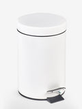 White Soft Close Pedal 3 Litre Bin