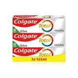 Colgate Total Original Toothpaste 125ml Pack of 3
