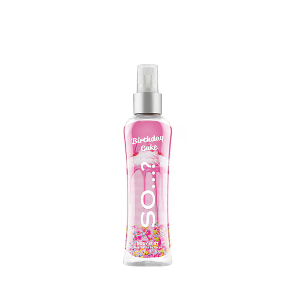 So...? Birthday Cake body mist 100ml (British brand)