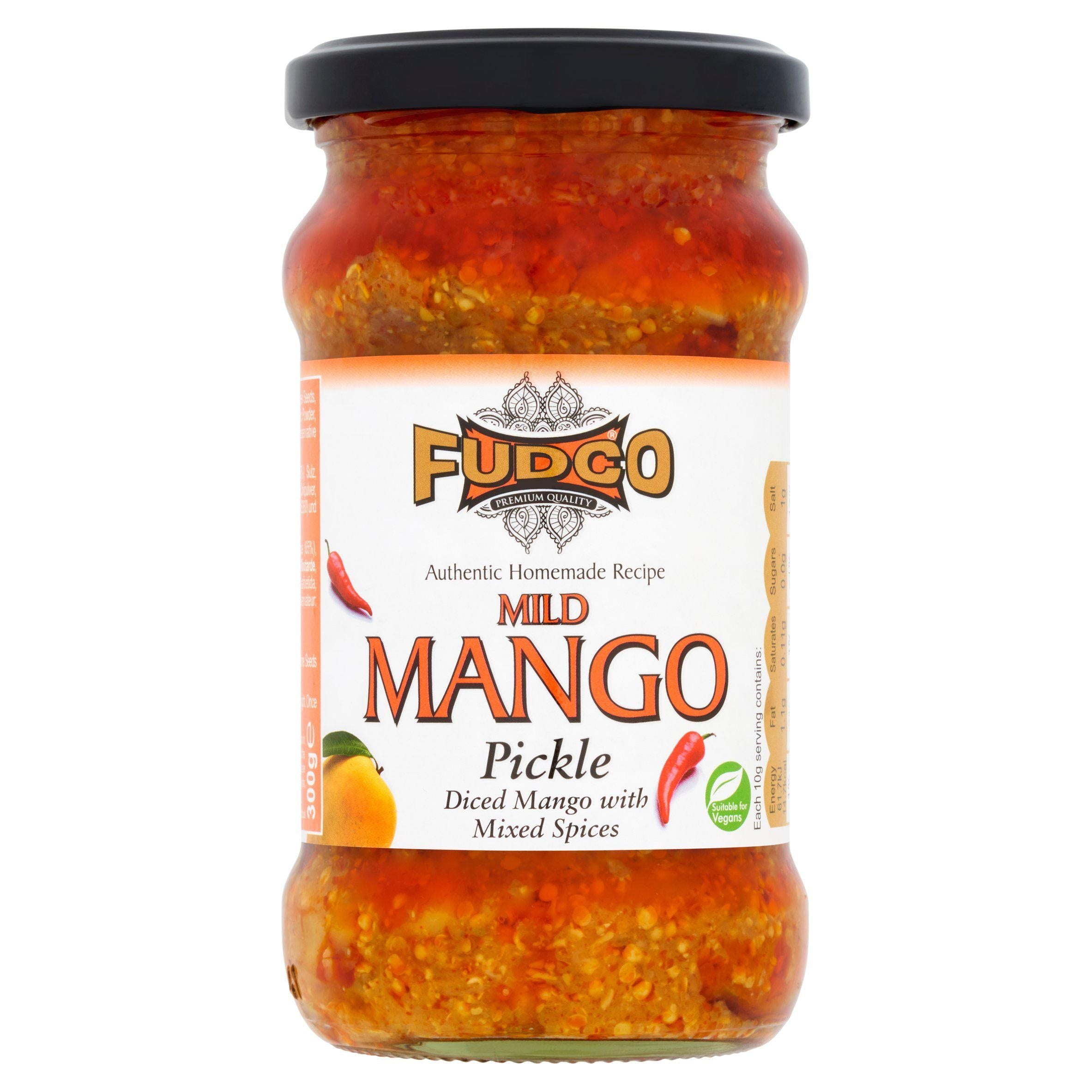 Fudco Mild Mango Pickle 300g Asian Sainsburys   