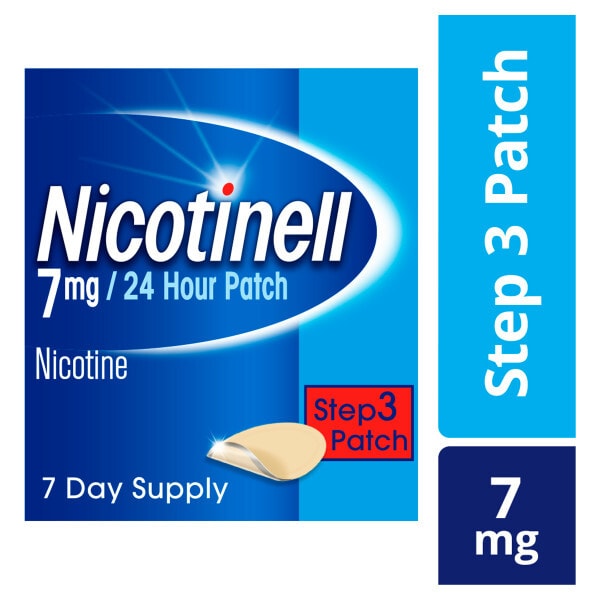 Nicotinell7mg/24 Hour Patch Step 3 7 Day Supply