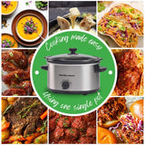 Hamilton Beach slow cooker 3.5L silver, imported from the UK