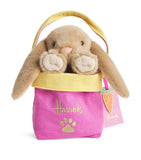 Harrods bunny in a bag small plush toy (British brand)