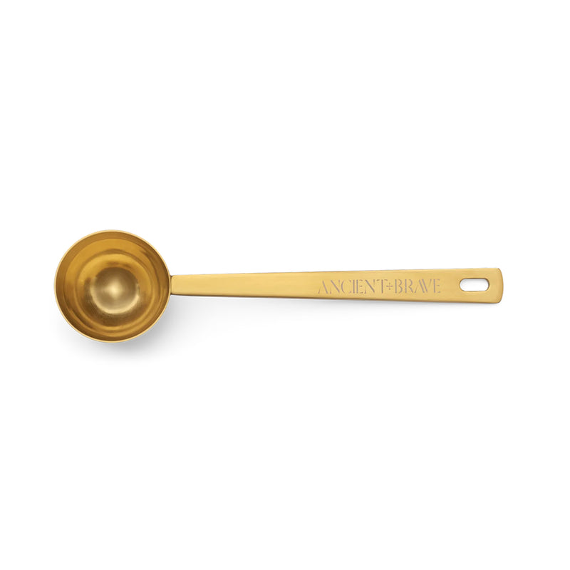 Ancient+Brave Ritual Scoop stainless steel gold finish - British product