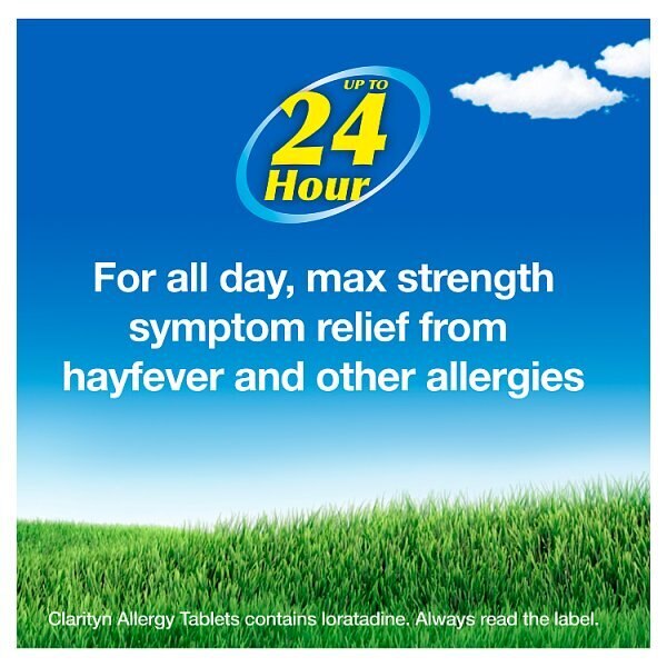 Clarityn Allergy & Hayfever Prescription Strength 60 Tablets GOODS Superdrug   