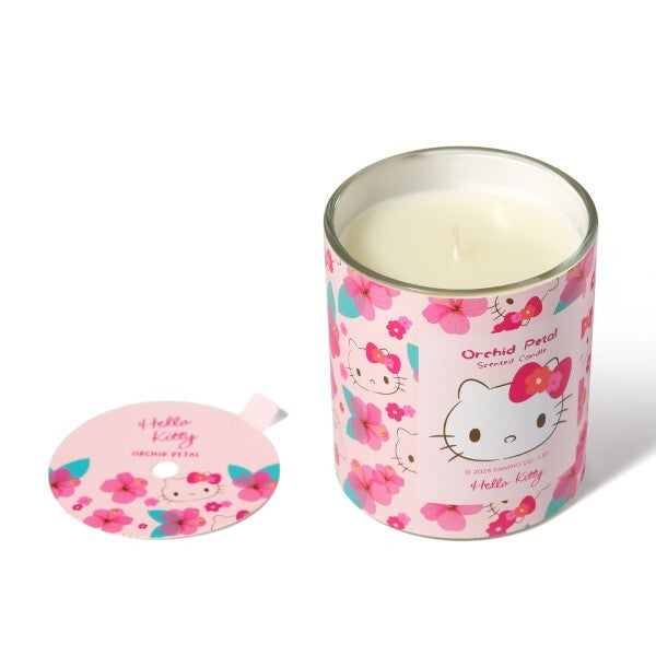 Hello Kitty scented candle orchid petal 206g - British product
