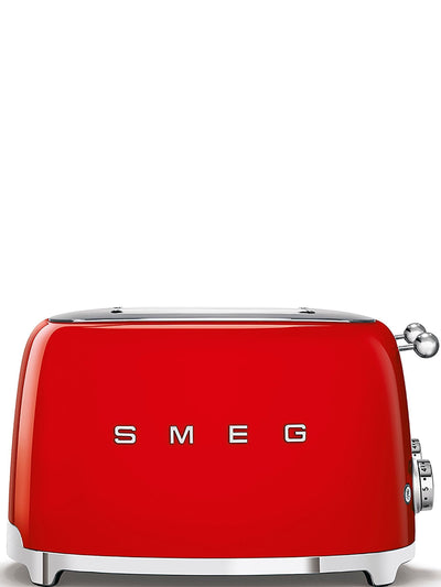 Grille-pain 4 tranches rouge Smeg