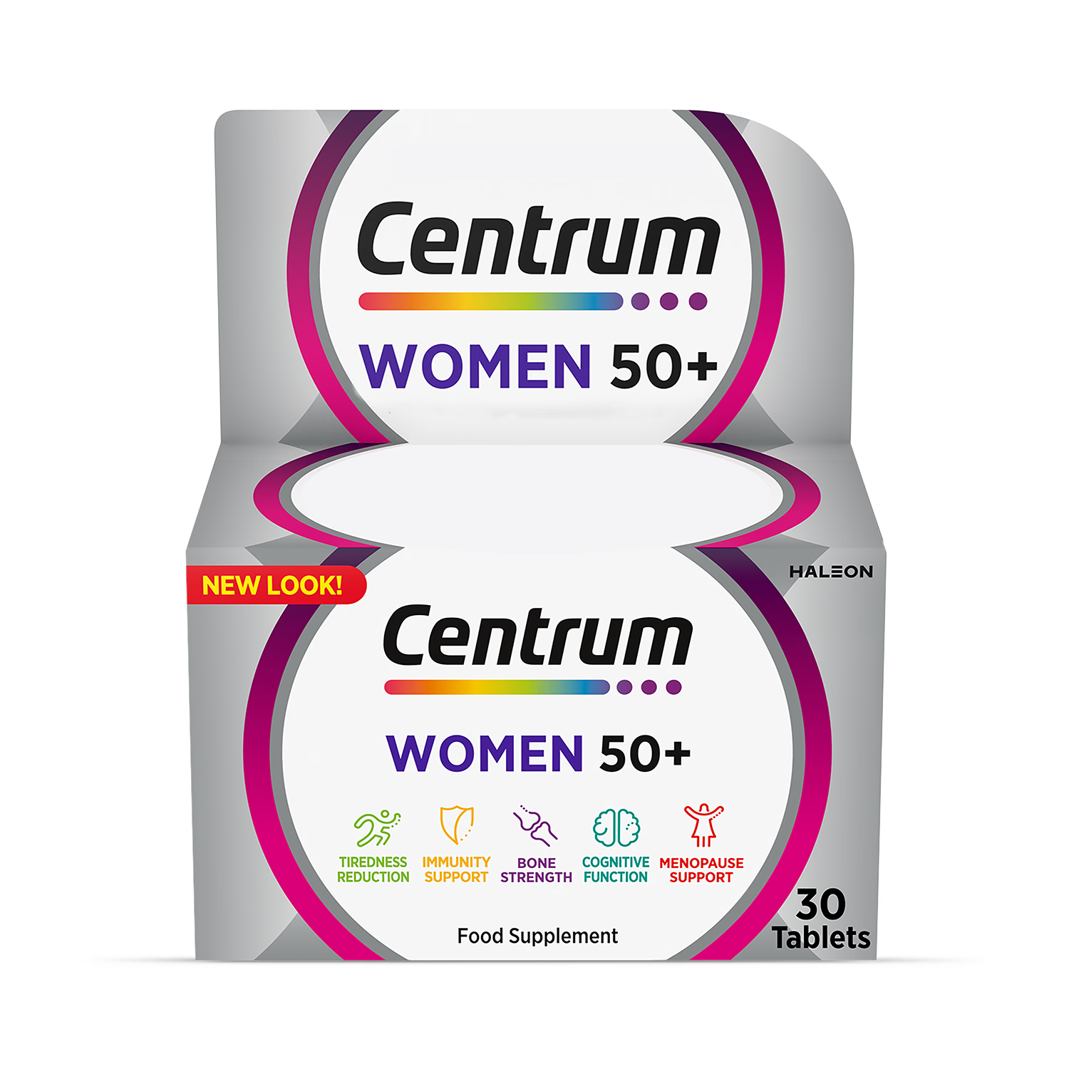 Centrum women 50+ multivitamin 30 tablets, imported from the UK