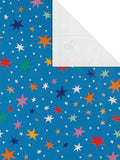 Hallmark birthday wrapping paper with stars 6 rolls - British product