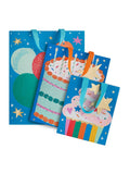 Hallmark gift bags pack of 3 colourful small medium large - British product