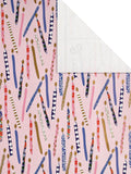 Hallmark birthday candles wrapping paper 3 rolls 2m each (British brand)