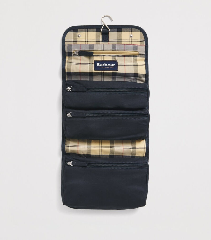 Barbour Hanging Wash Bag - British product