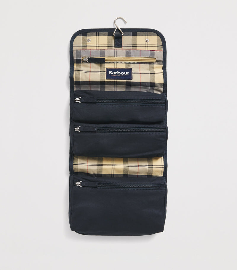 Barbour Hanging Wash Bag - British product