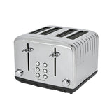 Cookworks 4 slice toaster stainless steel - British product