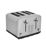 Cookworks 4 slice toaster stainless steel - British product