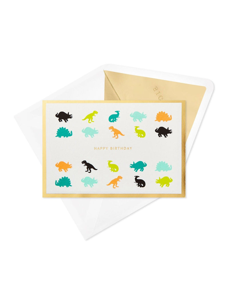 Hallmark 3D pop-up dinosaur birthday card 17.3cm x 11.9cm, UK version