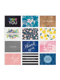 Hallmark thank you cards 48 pack 12 designs, UK version