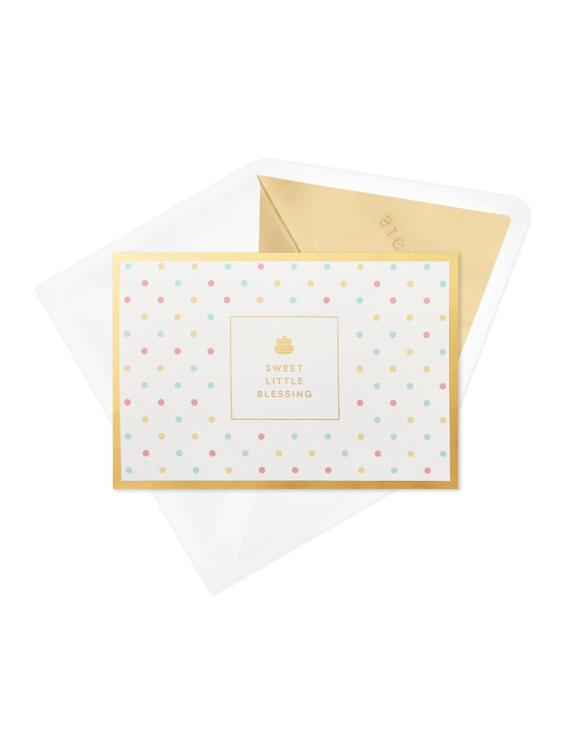 Hallmark new baby card 3D pop-up Noah's Ark design - British product